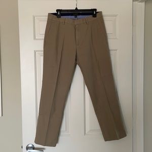 Banana Republic Khaki Non-Iron Dress Pant 32x30